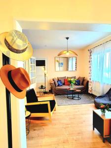 Maisons de vacances La Brainoise Maison familiale chaleureuse avec jardin et plage sauvage : photos des chambres