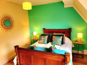 Maisons de vacances La Brainoise Maison familiale chaleureuse avec jardin et plage sauvage : photos des chambres