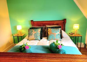 Maisons de vacances La Brainoise Maison familiale chaleureuse avec jardin et plage sauvage : photos des chambres