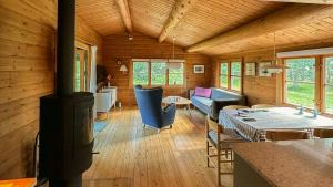 Log House With A View Near Korshage