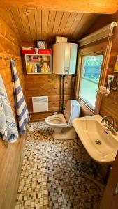 Log House With A View Near Korshage