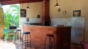 Casa no centro de São Joaquim da Barra, Ar, Wi-Fi e Cozinha completa