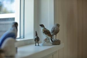 Amid Heather Near The Sea Lies Beach Hut