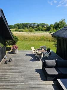 House In Nature By The Water At Langø