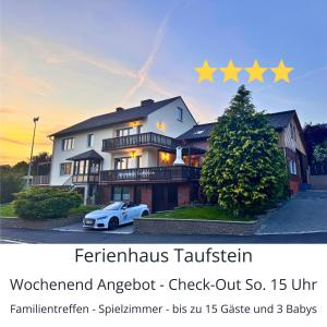 Familientreffen - Ganzes Haus - Spielplatz - Spielzimmer - Garten - Scheune - Terasse - Grill - Ferienhaus Taufstein