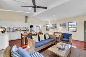 Blue House At Bigoon