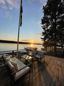 Lake House With Orangery And Sauna Near Stockholm