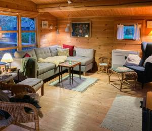 Log House In Holbæk With Vintage Charm