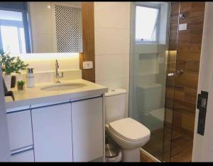 Apartamento Pé na areia com Vista para o Mar em Caiobá