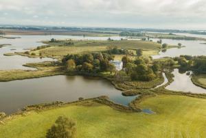 Wide View On Nature From The Manor House On Rügen