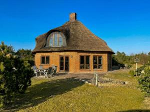 Octagonal Thatched Forest House Near Herning