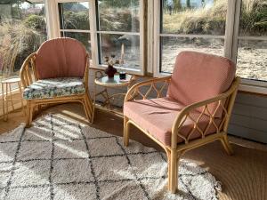 House Among Dunes And Trees In Søndervig