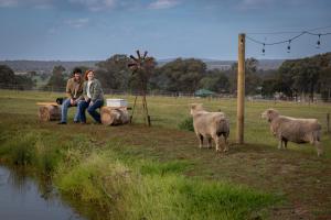 Banjos Cabin Gippsland - Luxury Eco Stay w King Bed & Pond Valley Views