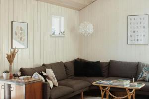 Amid Heather Near The Sea Lies Beach Hut