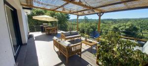 Maisons de vacances Villa Overlooking The Blavet Gorges : photos des chambres