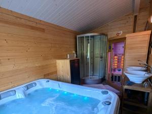 Chalet détente avec spa et sauna près des 1000 Étangs - FR-1-583-468