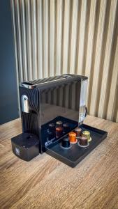 Soft bed,2TVs,many resto shops