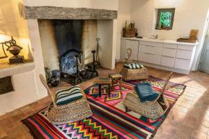 Maisons de vacances Historic Estate Overlooking The Dordogne : photos des chambres