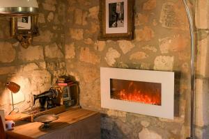 Maisons de vacances Authentic Stone House Overlooking Les Baux-De-Provence : photos des chambres