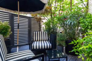 Superior Double Room with Terrace room in Hôtel Félicien by Elegancia