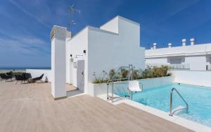 Salitre Apartment Luxury Oceanfront with Pool Terrace and Private Parking