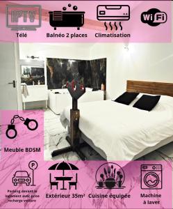 Maisons Plaisir & Pulsion Spa Sauna Privé