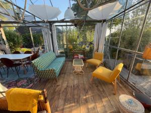 Vrijstaande accommodatie Glamping de Kas InN