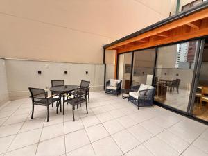 Apê Bossa Nova · Apê Bossa Nova|200m do mar|Espaço Gourmet|2churras