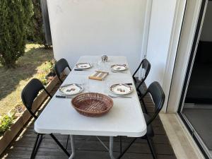 Appartement T3 cosy avec jardin à deux pas du centre de Meschers, garage et animaux admis - FR-1-738-1