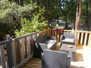 Campings Mobilhome 3 chambres tout confort, proche de la plage : photos des chambres