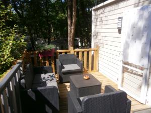 Campings Mobilhome 3 chambres tout confort, proche de la plage : photos des chambres