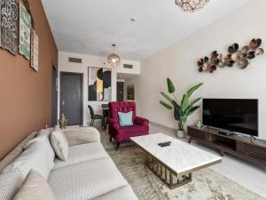 Contemporary and Spacious 1-Bedroom in AG tower - Business Bay - Apartmány, Dubaj