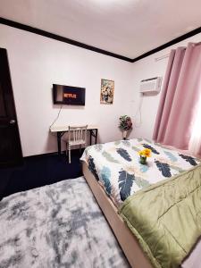 EA4 Furnished Transient Room Apartment House Walking Distance to SM Ecoland & Davao Coastal Road and Near Ecoland Bus Terminal