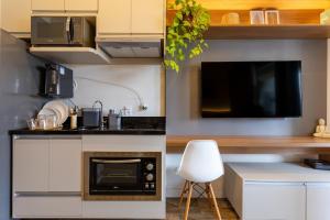 AP 508 Wonder · Studio Aconchego | Pool, Sauna, Rooftop.