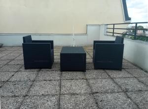 T3 en face de la gare, Terrasse-Rooftop, Parking