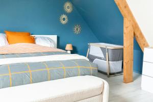 Appartements Loft tout confort avec parking et a moins 15 min Caen et des Plages : photos des chambres