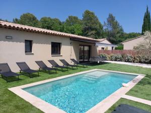 Maisons de vacances Holiday Home Lou Pantaia by Interhome : photos des chambres