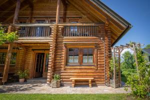 Das Josef - Idyllisches Blockhaus, barrierefrei, zwischen den Seen