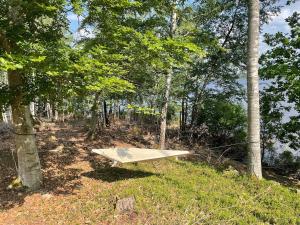 Cozy house in entire private Island Mocklen lake