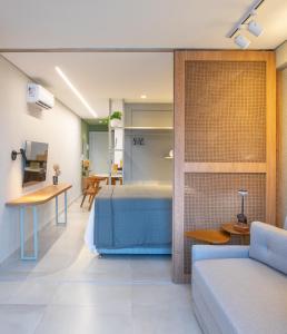 FLAT pé na areia frente mar com vista incrível, HYDE PARK 103