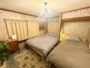 Unique house mixed Japanese and European old style