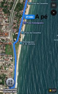 Refuge facing the sea and mountains