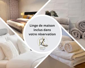 Appartements Le Saint-& Color - WIFI - close to city center - T3 : photos des chambres
