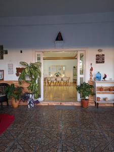 Quarto triplo com banheiro em Pousada e Restaurante