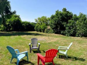 Maisons de vacances Gite a Oisly pres des Chateaux de la Loire avec Parking et Animaux Bienvenus - FR-1-491-469 : Maison de Vacances