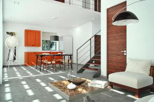 Semi-detached house with private pool