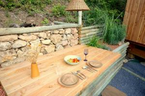 Maisons de vacances Lodge At The Foot Of Dentelles De Montmirail : photos des chambres