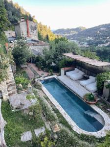 Maisons de vacances Restored Stone Villa Overlooking Menton : photos des chambres