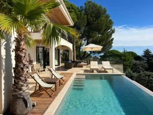 Luxury Villa With Sea View Over Monaco