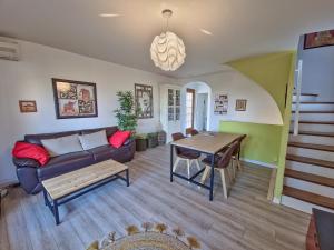 Maisons de vacances Maison familiale proche plage, parking, clim : photos des chambres